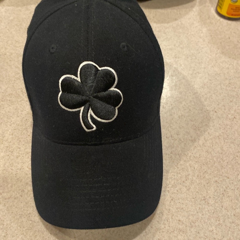 Notre Dame Ball cap - Black shamrock